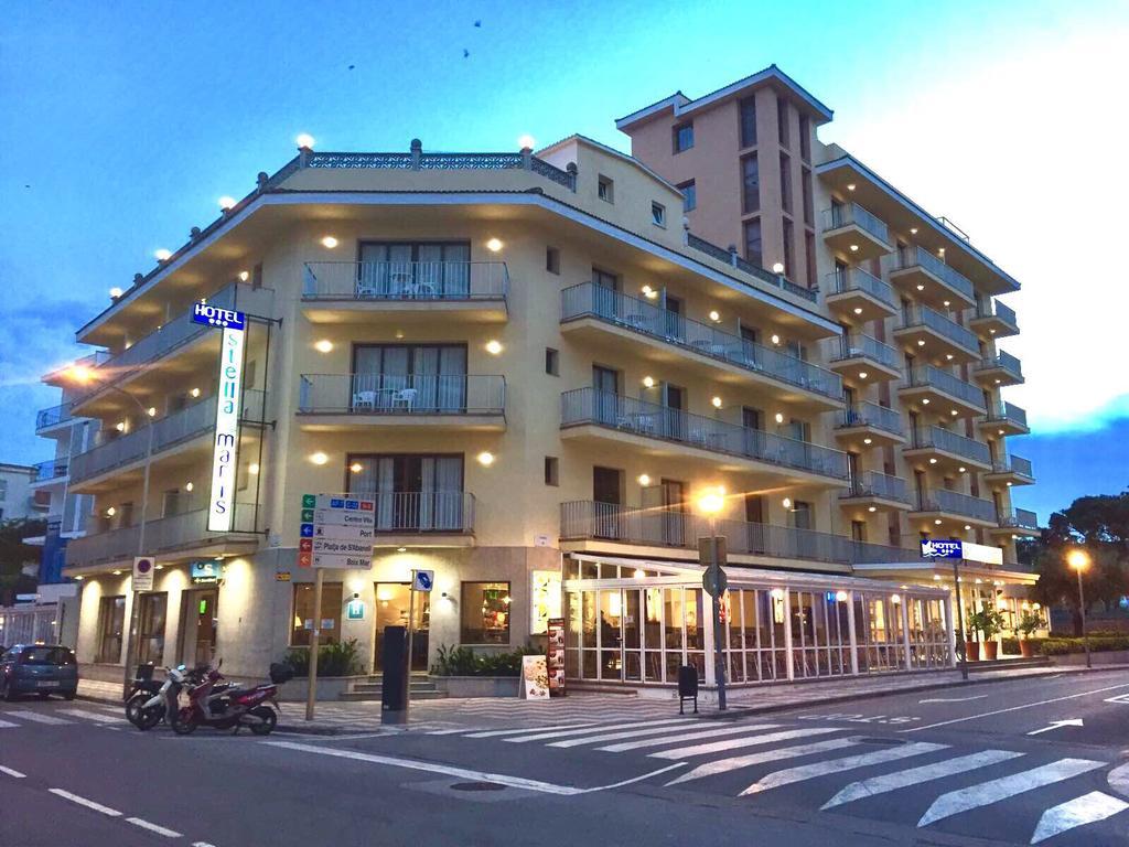 Hotel Stella Maris Blanes Bagian luar foto
